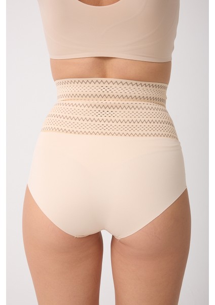 Lippo Model Beli Desenli Karın ve Göbek Toparlayıcı Külot Korse indirimleri