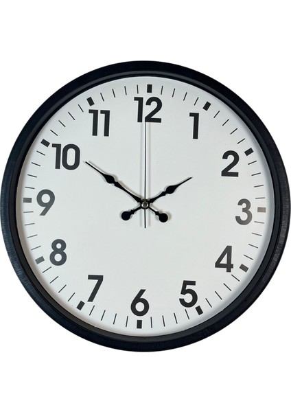 36 cm Dekoratif Siyah Duvar Saati fiyatları