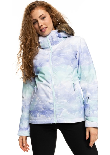 Kadın Snowboard Ceketi Jet Ski Mavi fırsatları
