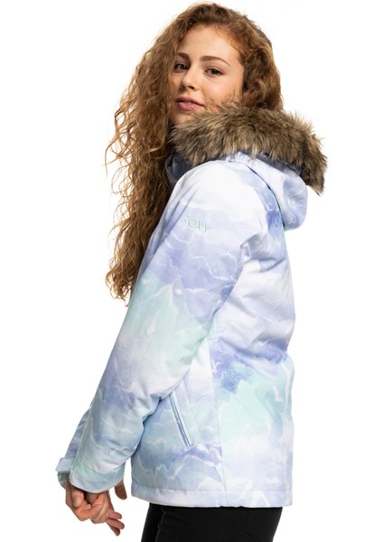 Kadın Snowboard Ceketi Jet Ski Mavi indirimleri