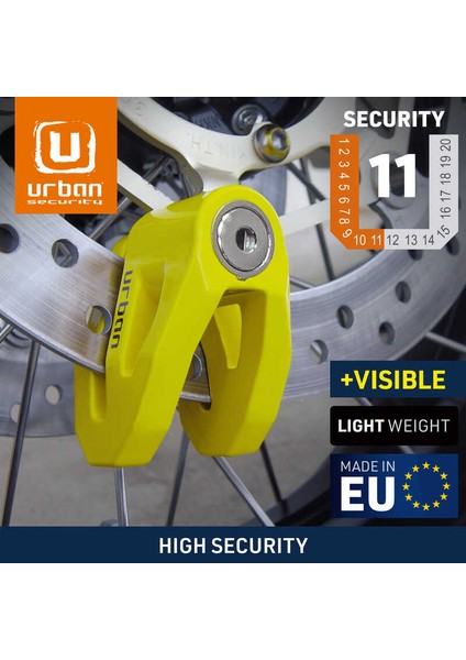 Securıty UR208Y 10MM Disk Kilidi fırsatları