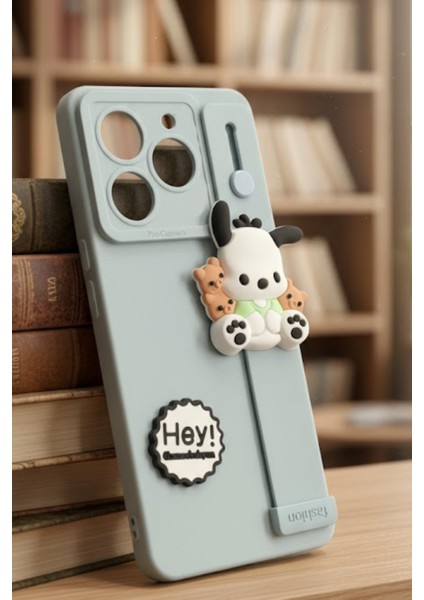 Tecno Spark 10 Pro Uyumlu Kılıf Mavi Renk 3D Figürlü Darbe Emici Yumuşak Silikon Kapak fiyatları