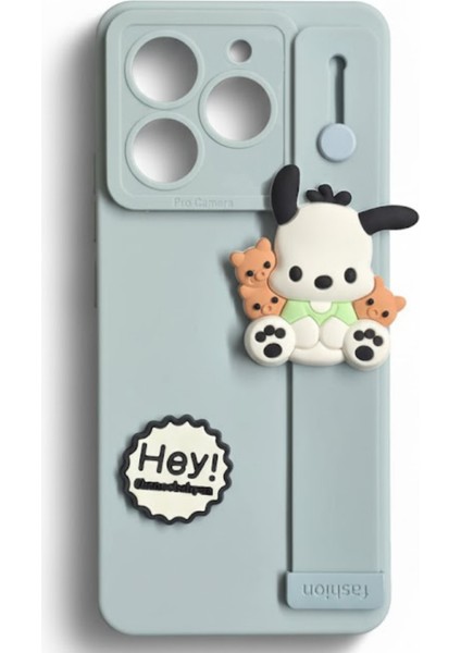 Tecno Spark 10 Pro Uyumlu Kılıf Mavi Renk 3D Figürlü Darbe Emici Yumuşak Silikon Kapak fırsatları