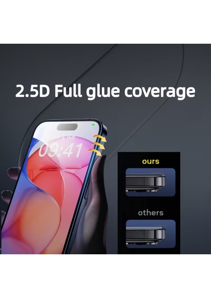 Iphone 16 Pro Max Hayalet Premium Ekran Koruyucu Cam