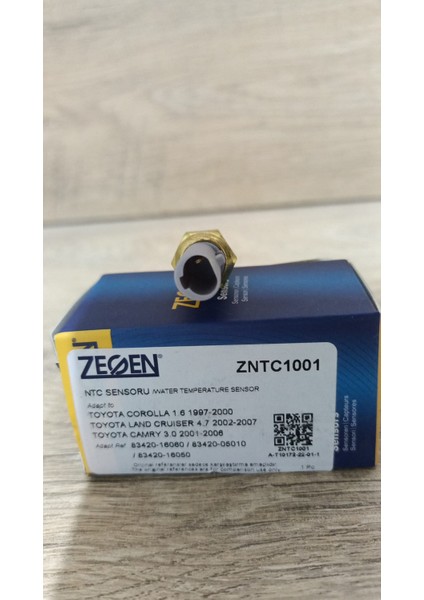 ZNTC1001 83420-05010 Hararet (Ntc) Musuru Toyota Corolla 1.6 1997-2000 / Land Cruıser 4.7 2002-2007 | modelleri