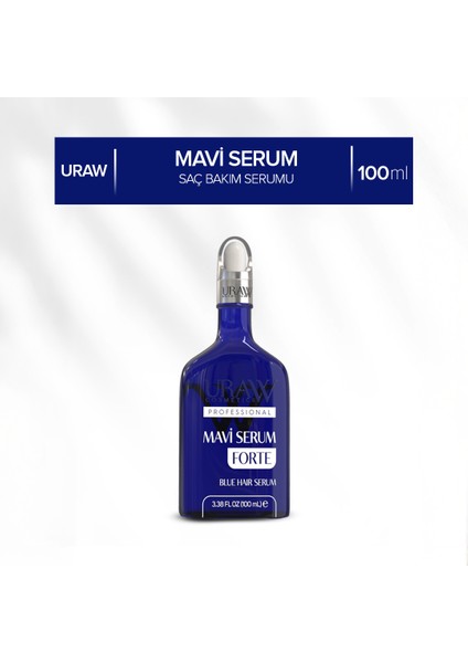 Mavi Serum Forte | Saç Aktivasyonu ve Dökülmeye Karşı Saç Bakım Serumu - 100 ML