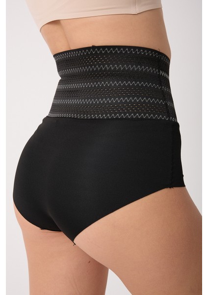 Lippo Model Beli Desenli Karın ve Göbek Toparlayıcı Külot Korse modelleri