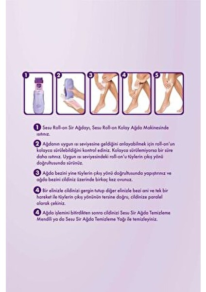 Roll-On Sir Ağda 100 ml Hassas Ciltler İçin Pudra ve Orkide Özellikli Etkili Ürün modelleri