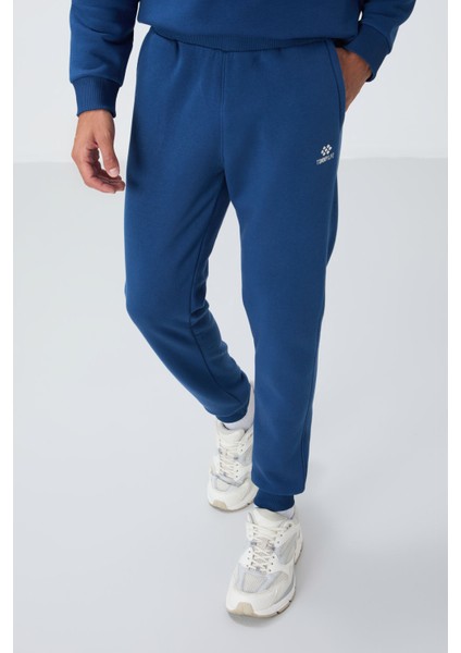 Parlament Pamuklu Kalın İçi Tüylü Yumuşak Dokulu Comfort Fit Nakışlı Erkek Eşofman Takım -85265