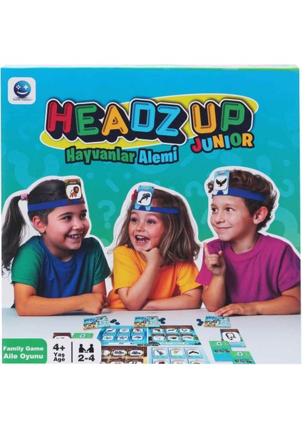 Headz Up Junior Hayvanlar Alemi Kutu Oyunu