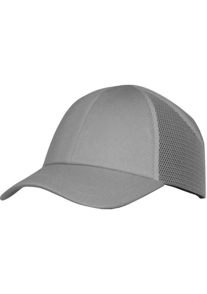 Tabcap Yazlık Helmet Gri Şapka Baret BX-6010