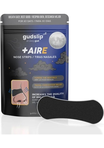 Burun Bandı, Premium Nefes Alabilir Örgü Kumaş, Hipoalerjenik Henkel Yapıştırıcı, Daha Iyi Uyku Için Nazal Nefes Alma Desteği, 30 Şerit