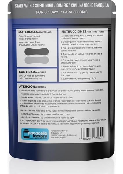 Burun Bandı, Premium Nefes Alabilir Örgü Kumaş, Hipoalerjenik Henkel Yapıştırıcı, Daha Iyi Uyku Için Nazal Nefes Alma Desteği, 30 Şerit fiyatları