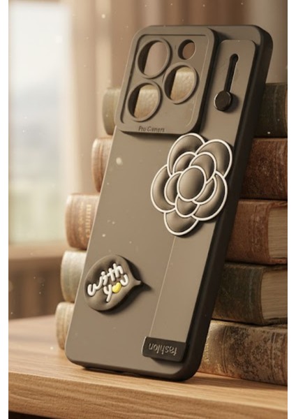 Tecno Spark 10 Pro Uyumlu Kılıf Siyah Renk 3D Figürlü Darbe Emici Yumuşak Silikon Kapak fiyatları