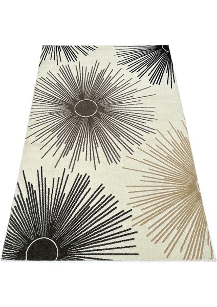 Samyeli 11473 Rv 140X220 Krem Vizon Kesme Halı Krem - Vizon