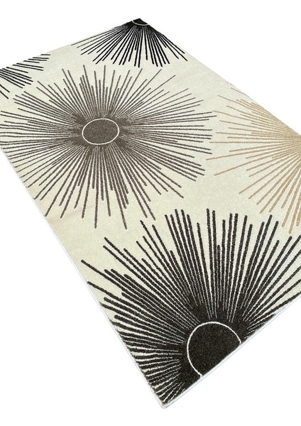 Samyeli 11473 Rv 140X220 Krem Vizon Kesme Halı Krem - Vizon fırsatları