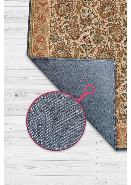 Büyük Çiçek Desenli Halı Klasik Tarz, Antik Desenli Yıkanabilir Dokuma Pamuk Tabanlı Halı fiyatları