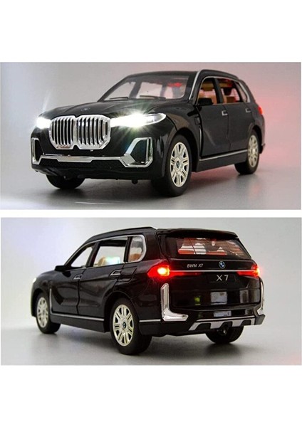 Bmw X7 Araba 1:24 Diecast Metal Model Araba Koleksiyon Araba Sesli Işıklı Bmw Jip Suv Araba fırsatları