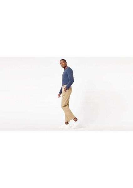 Smart 360 Flex Bej Ultimate Slim Fit Chino Pantolon