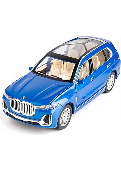 Bmw X7 Araba 1:24 Diecast Metal Model Araba Koleksiyon Araba Sesli Işıklı Bmw Jip Suv Araba indirimleri