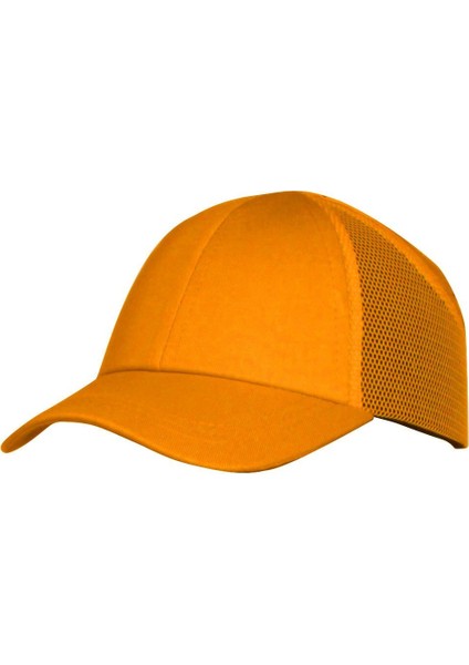 Tabcap Yazlık Helmet Turuncu Şapka Baret BX-6010