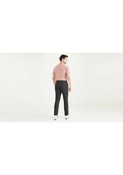 Smart 360 Flex Koyu Gri Ultimate Skinny Fit Chino Pantolon