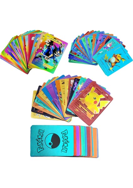 Pokemon Gökkuşağı Vmax Tcg Dx Gx 55’li Kart Seti Koleksiyon Oyuncu Ingilizce Esnek Kart Paketi modelleri