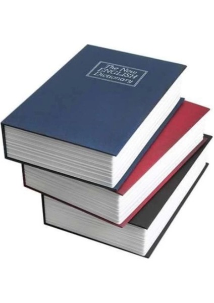 Çok Renkli Gizli Kasa, Kitap Görünümünde Güvenli Saklama Alanı modelleri