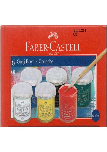 6'lı Guaj Boya