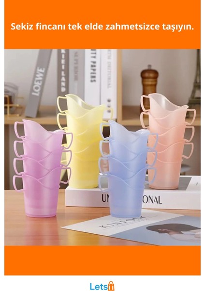 Ergonomik Karton Bardak Taşıma Aparatı 8'li Pratik Set fiyatları