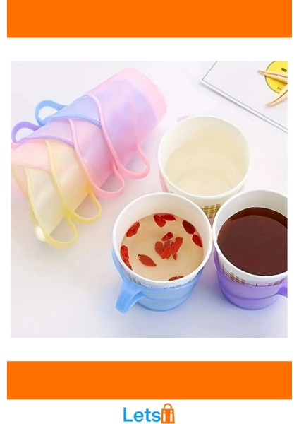 Ergonomik Karton Bardak Taşıma Aparatı 8'li Pratik Set indirimleri