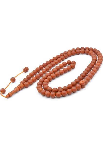 Sistemli Küre Kesim 99 Luk Turuncu Fiber Tesbih 8 mm fırsatları