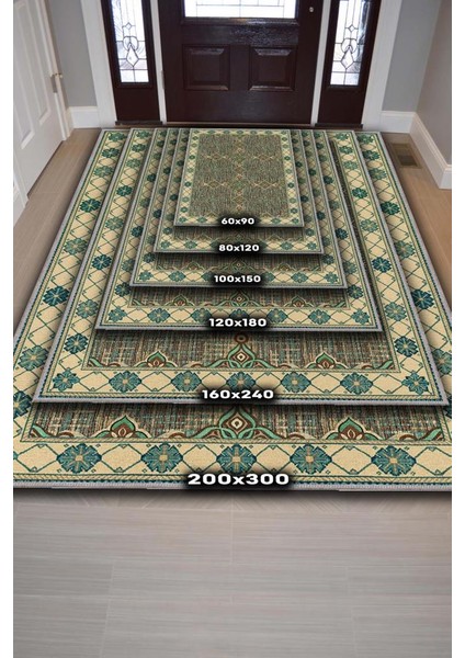 Antik Tekstil Dokulu Salon Halısı, Bohem Oda Dekoru Için Makinede Yıkanabilir Halı fırsatları