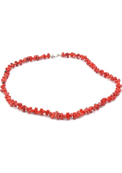 Choker Model Doğal Dal Kırmızı Mercan Kolye modelleri