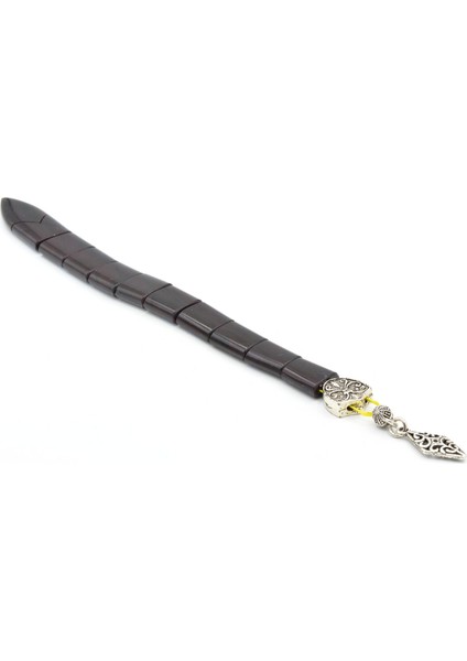 Usta Işi Balık Model Hareli Lacivert Sıkma Kehribar Tesbih modelleri