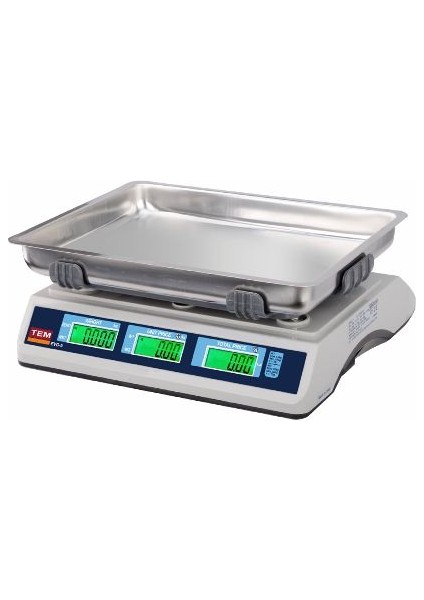 Tem Fıyat Hesaplamalı Terazi Evg-5 30 kg 5 gr modelleri