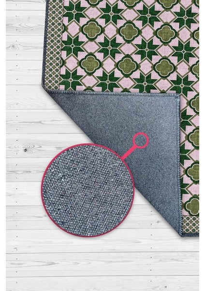 Zümrüt Geometrik Halı, Makinede Yıkanabilir Ritmik Desenli Halı, Oturma Odası Halısı fiyatları