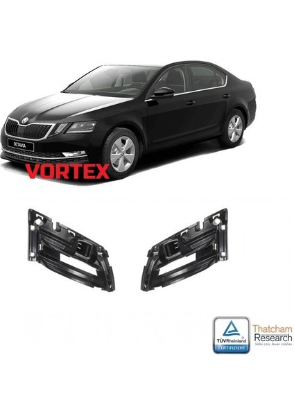 Ön Panjur Alt Braketi Sol Octavia 2017-