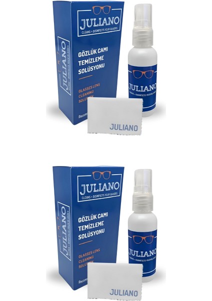 2 Adet Gözlük Temizleme Antistatik Solusyon Sprey Set