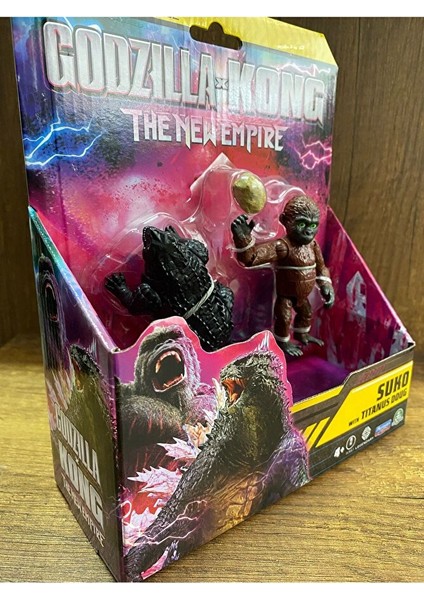 Godzılla ve Kong Aksiyon Figür Suko With Titanus Doug Suko Tıtanus Doug Figür fiyatları