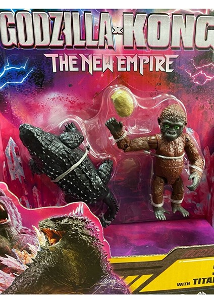 Godzılla ve Kong Aksiyon Figür Suko With Titanus Doug Suko Tıtanus Doug Figür fırsatları