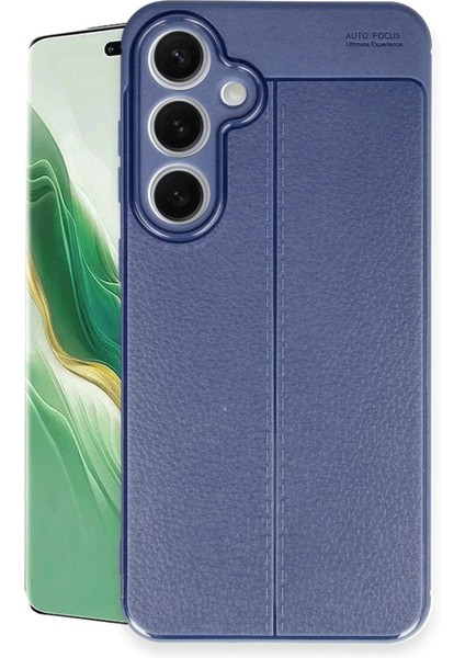 OMR02 Samsung Galaxy S24 Fe Kılıf Auto Focus Kapak - Lacivert