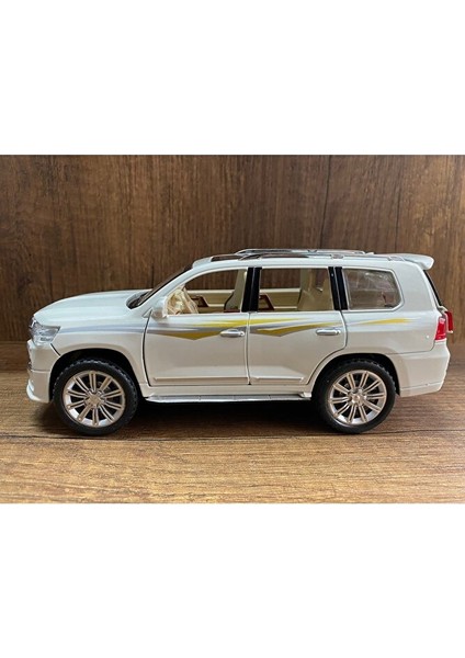 Toyota Land Cruıser Jip Model Araba 4 Kapı Bagaj Kaput Açılır Sesli ve Işıklı Land Cruıser Model Jip fiyatları