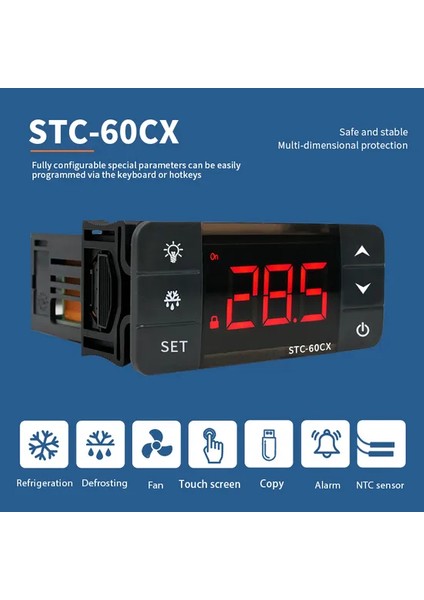 Kasap ve Market Buzdolabı STC-60CX Dijital Termostat Çift Prop fiyatları