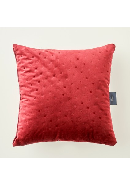 Rita Dekoratif Yastık Bordo (43X43 Cm)