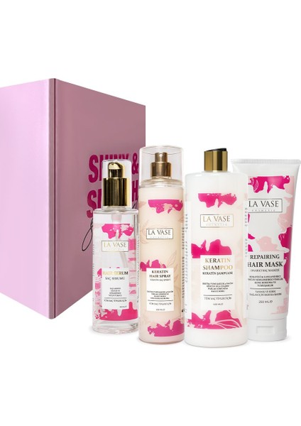 Keratin 4’lü Saç Seti