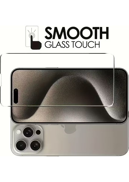 Iphone 15 Pro Max Şeffaf Premium Ekran Koruyucu Cam fiyatları