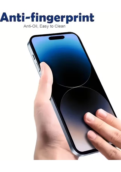 Iphone 15 Pro Max Şeffaf Premium Ekran Koruyucu Cam