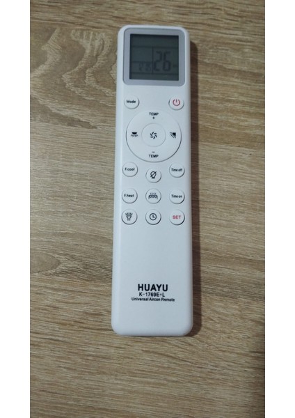 Inverter ve Tüm Klimaya Uyumlu Akıllı Kumandası Huayu K-1769E+L