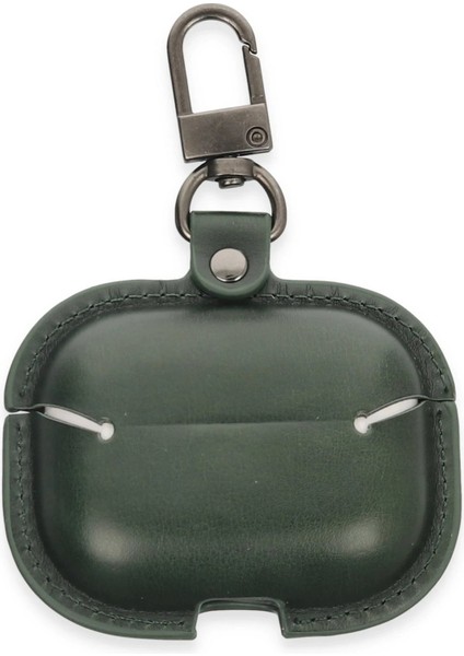 CPT83 Airpods 3 (3.nesil) Çanta Deri Kılıf - Haki Yeşil fiyatları